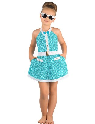 Пляжное платье для девочек GQ 041604 AF Tiffany